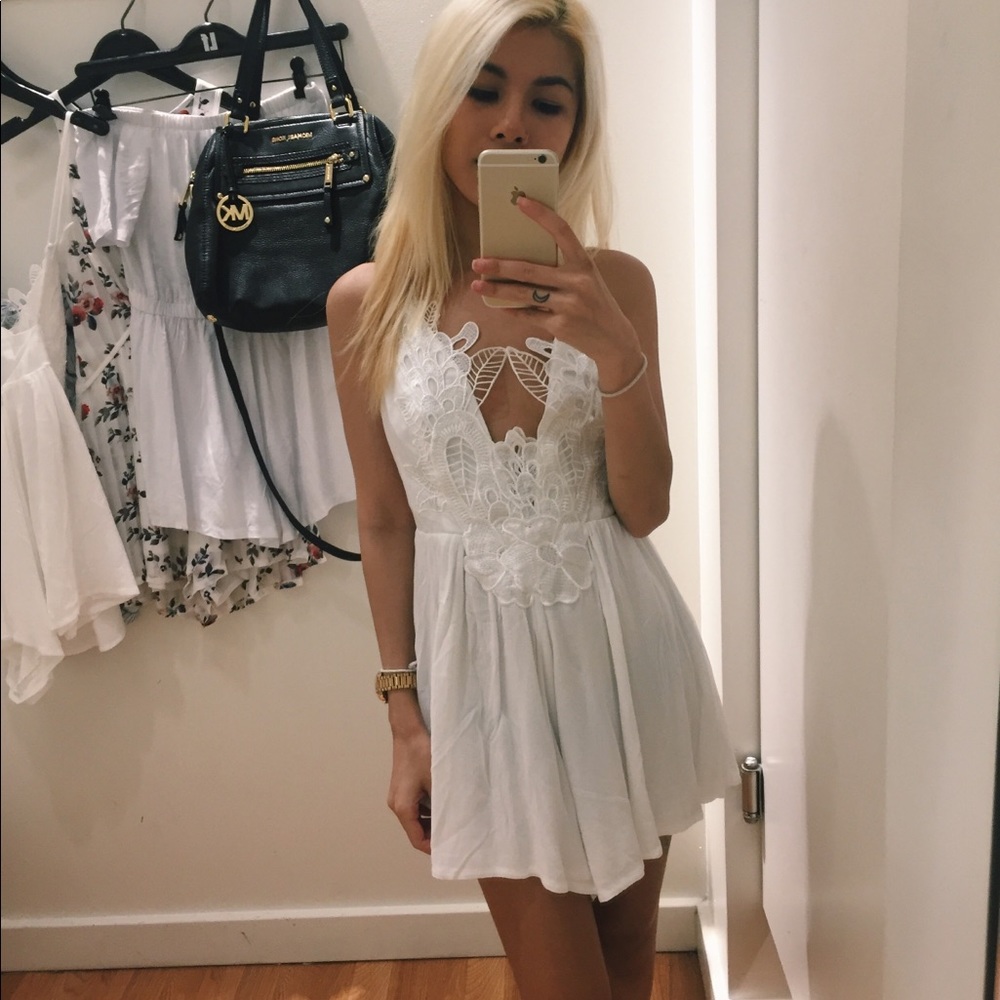 LF White Romper